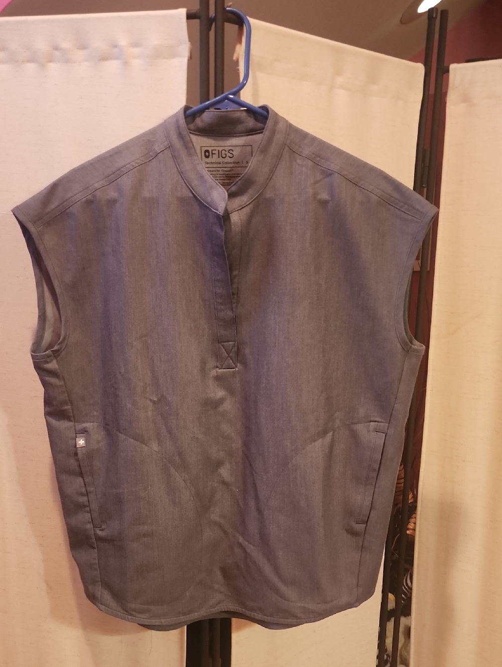 FIGS Sleeveless Scrub Top